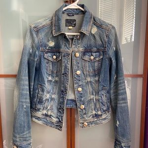 American Eagle Denim Jacket - Super Stretch
